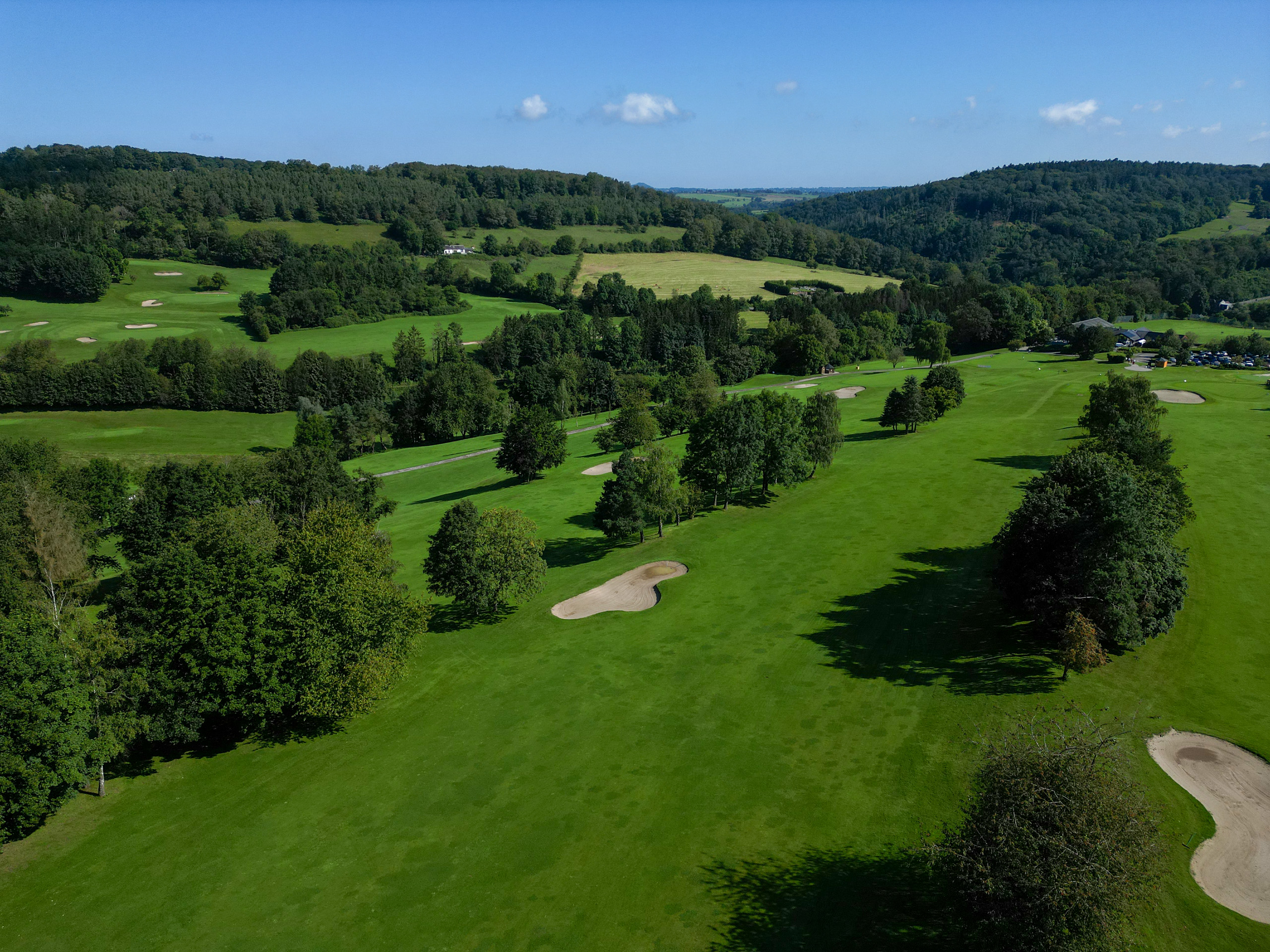 Un peu de hauteur au golf de Liège-Gomzé pendant les 24 heures de golf